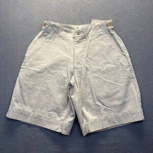 Vintage Gap Khakis Shorts Mens Size 30 Beige Chino Khaki Cotton Preppy Casual